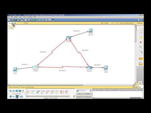 Making A Network - Routers And PC's On Packet Tracer - Part 1