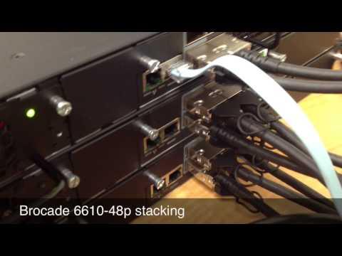 Brocade 6610-48p Stacking
